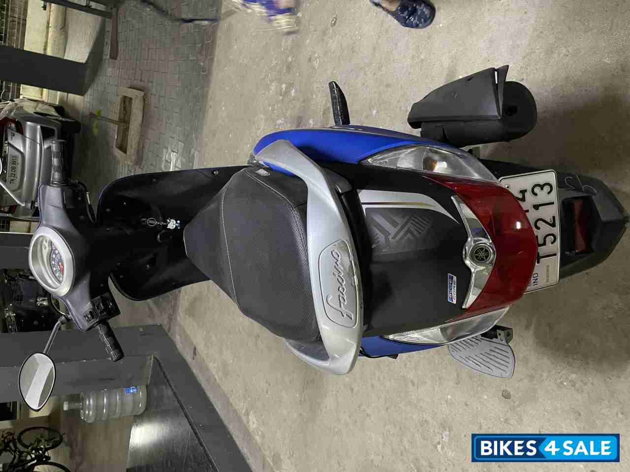 Blue Matte Yamaha Fascino 125 Fi