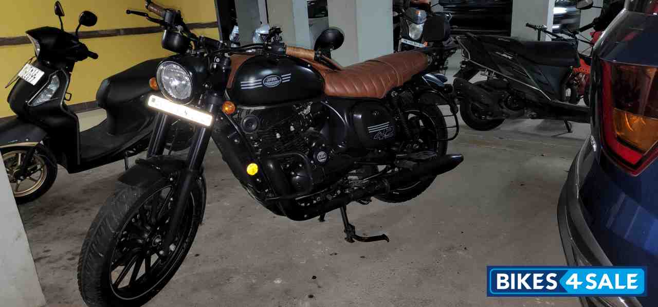 Matt Black Jawa 42 Dual Channel ABS AllStar Black