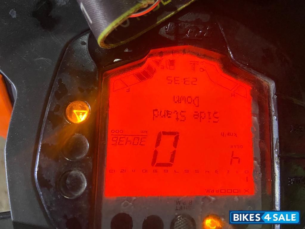 Orange Black KTM Duke 200