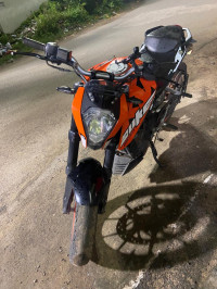 Orange Black KTM Duke 200