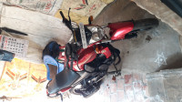 Red Yamaha FZ16