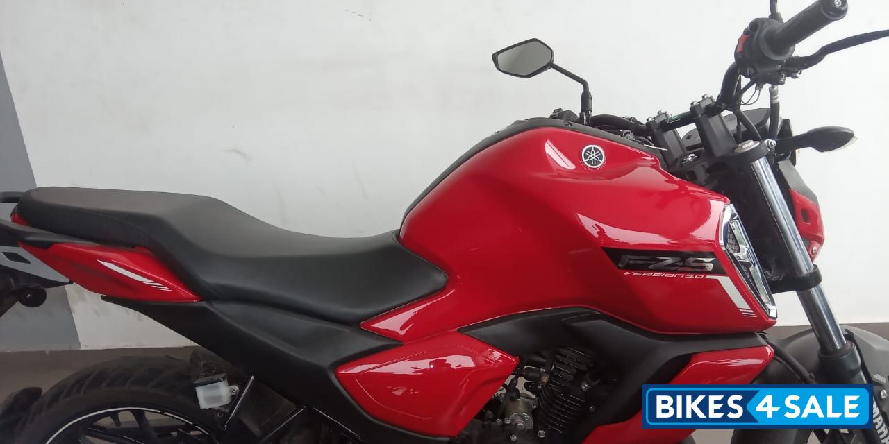 Fiery Red Yamaha FZ-S FI V3 BS6