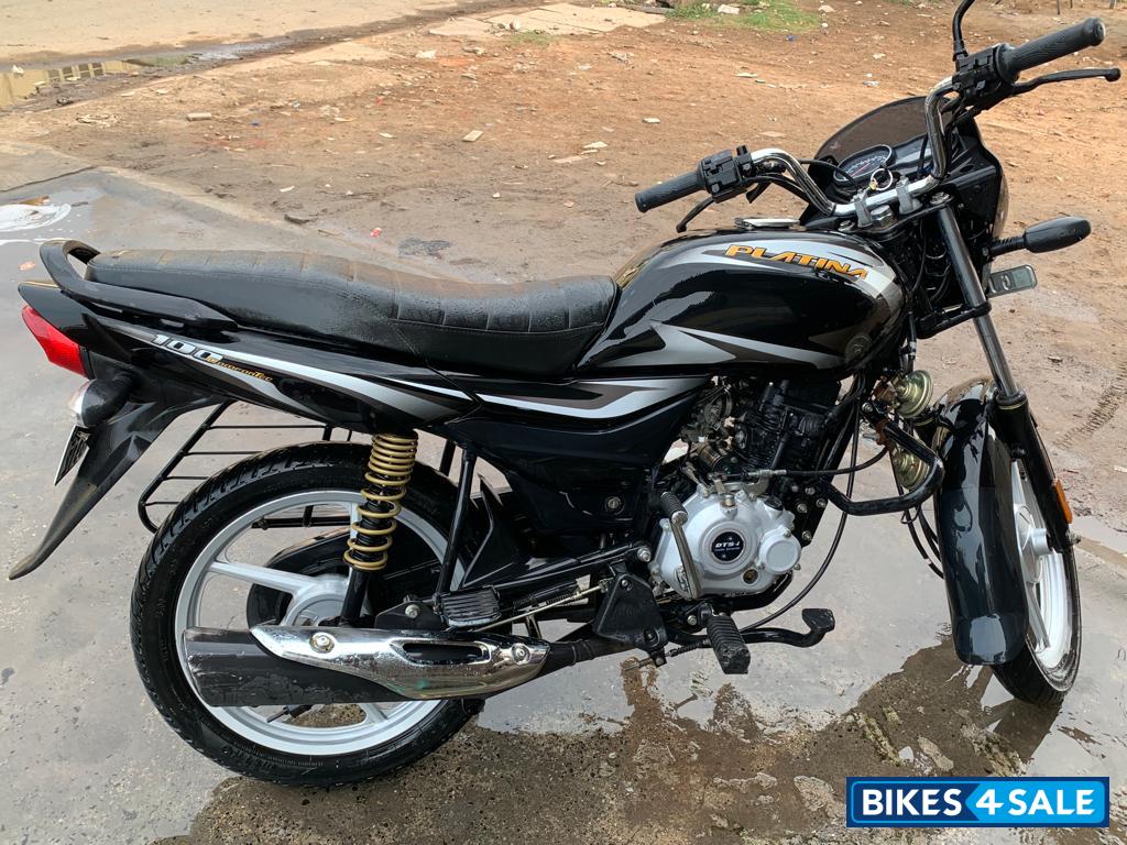 Black Bajaj Platina ComforTec 100 ES BS6