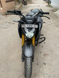 Gray Honda Hornet 2.0