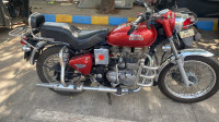 Maroon Royal Enfield Bullet Electra