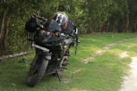 Black Suzuki Gixxer SF Fi