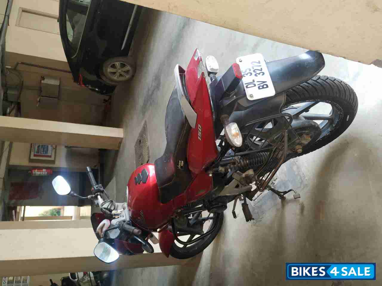 Wine Red Bajaj Pulsar 150 DTSi
