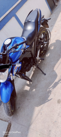 Blue Black Suzuki Gixxer 150