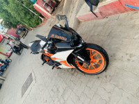 Orange & White KTM RC 200