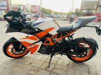 Orange & White KTM RC 200