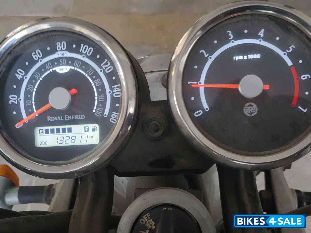 Yellow Royal Enfield Continental GT 535