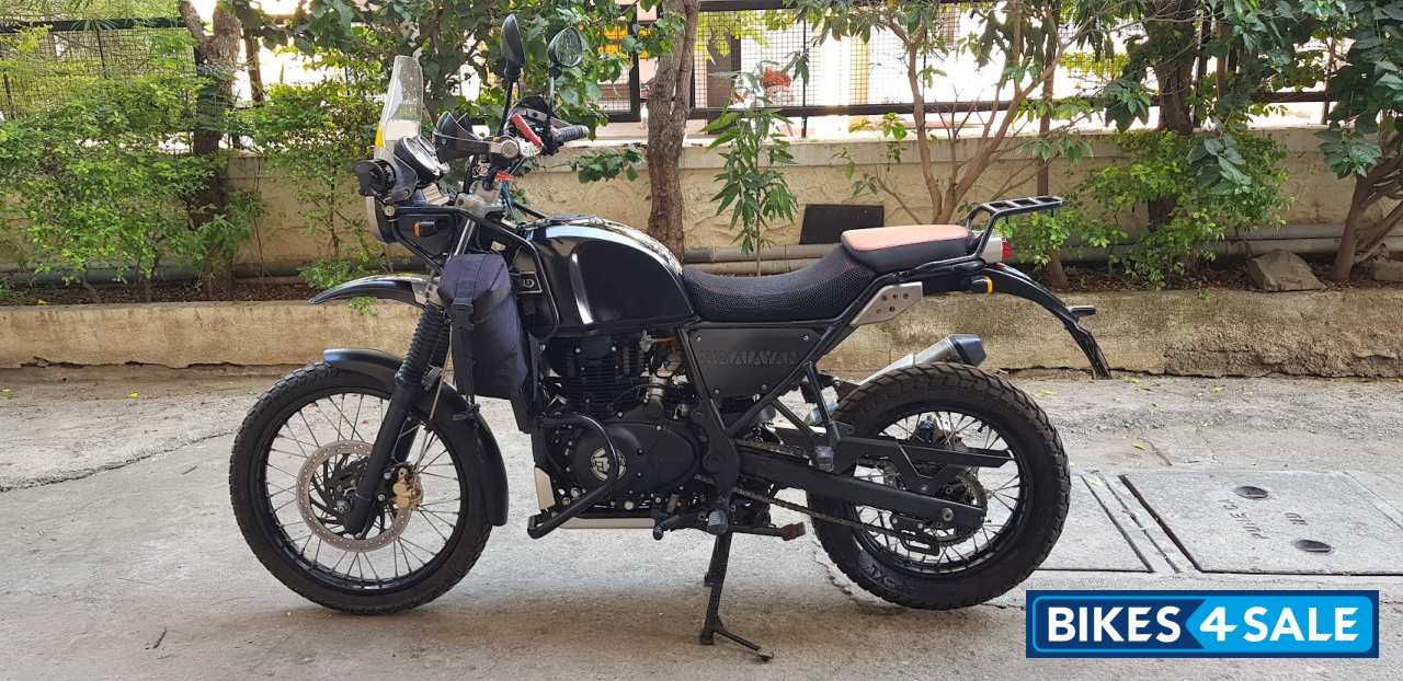 Black Royal Enfield Himalayan
