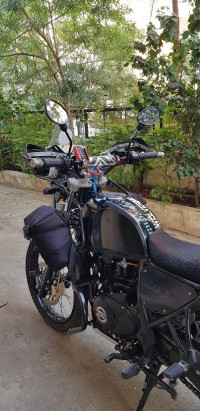 Black Royal Enfield Himalayan