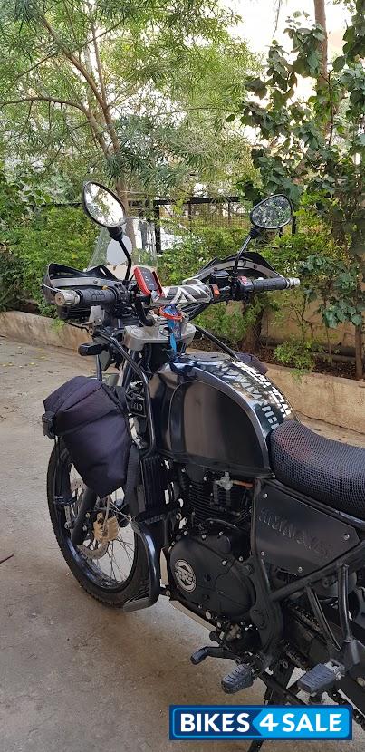 Black Royal Enfield Himalayan
