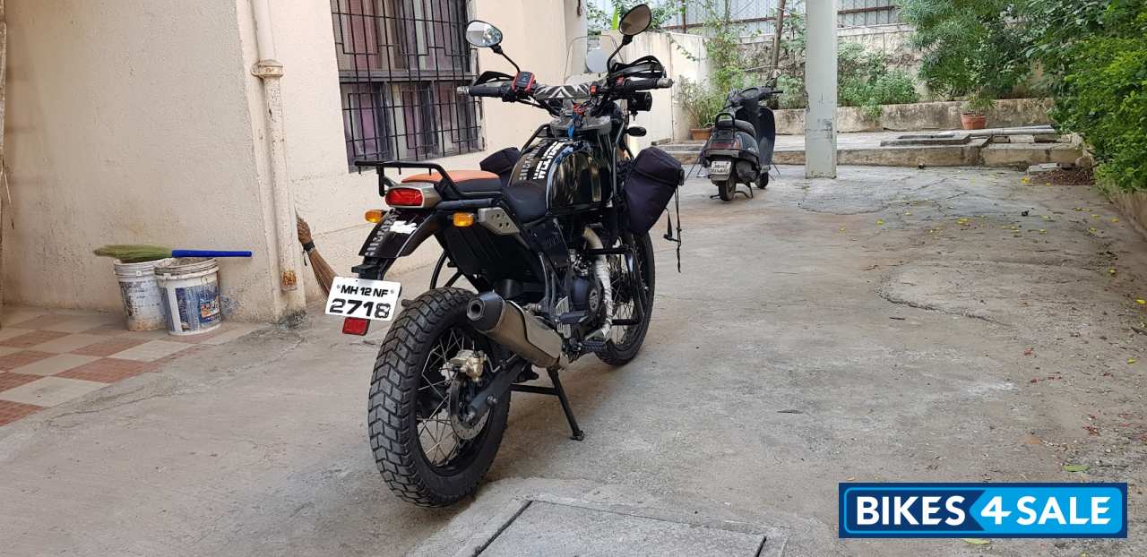 Black Royal Enfield Himalayan