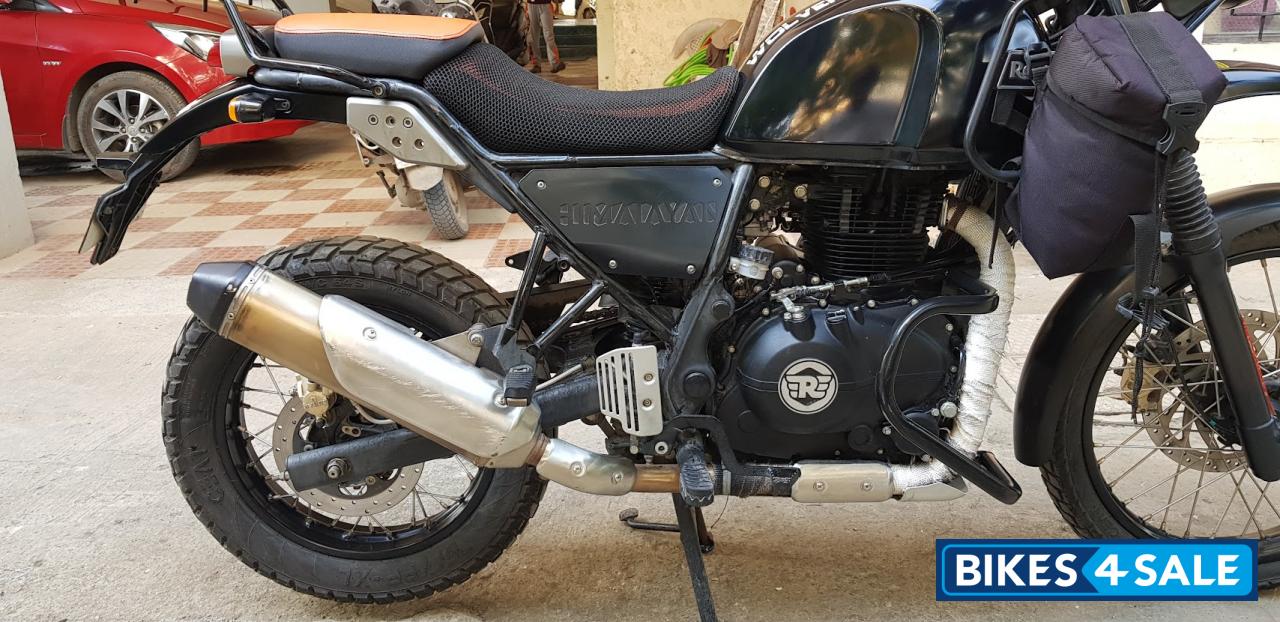 Black Royal Enfield Himalayan