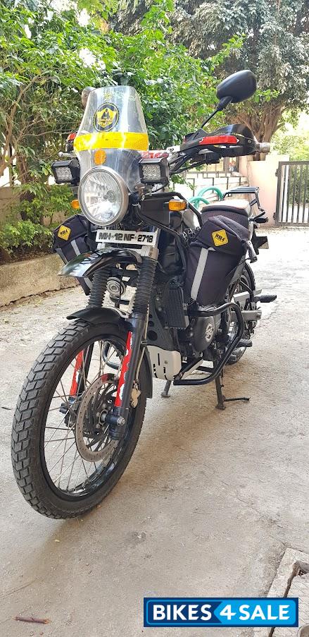 Black Royal Enfield Himalayan