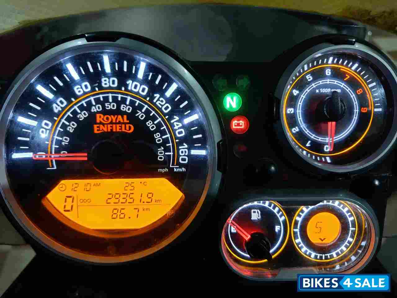 Black Royal Enfield Himalayan