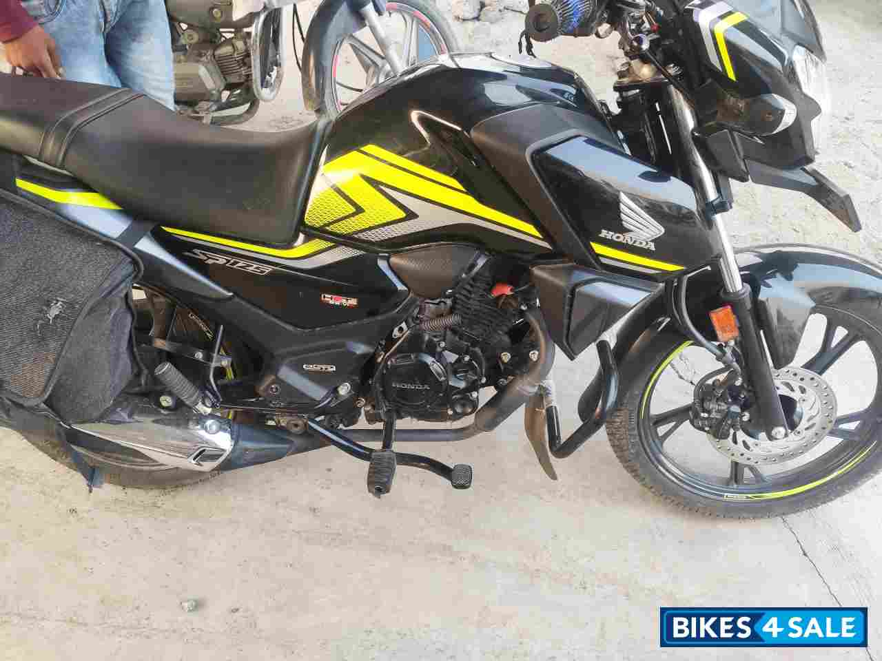 Black Honda SP 125 BSVI