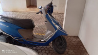 Blue TVS Scooty Zest