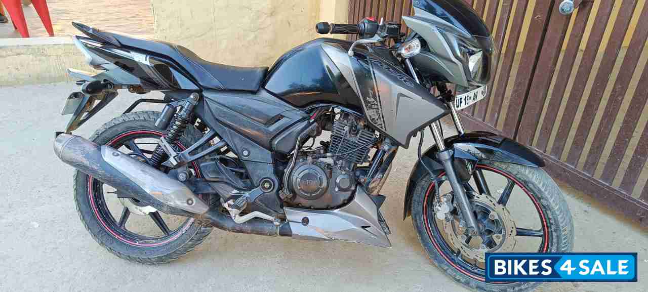 Grey TVS Apache RTR 160