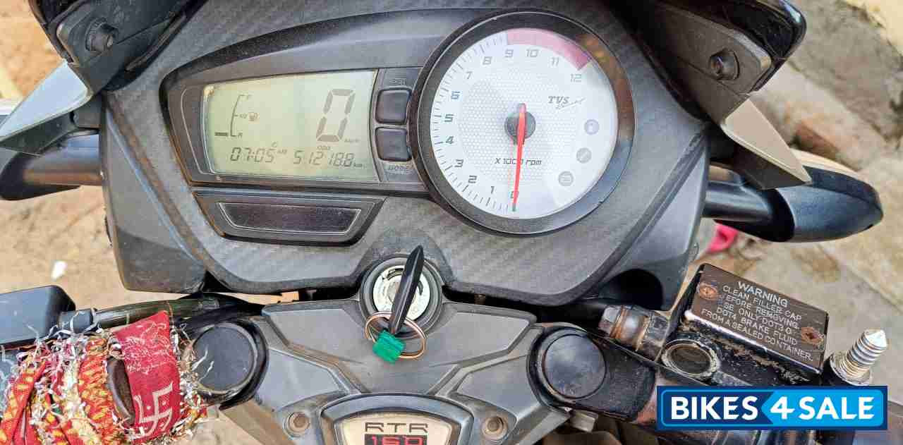Grey TVS Apache RTR 160