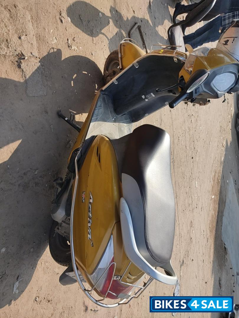 Golden Yellow Honda Activa 5G