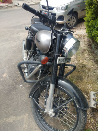Mercury Silver Royal Enfield Classic 350