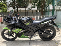 Black & Green Yamaha YZF R15 S