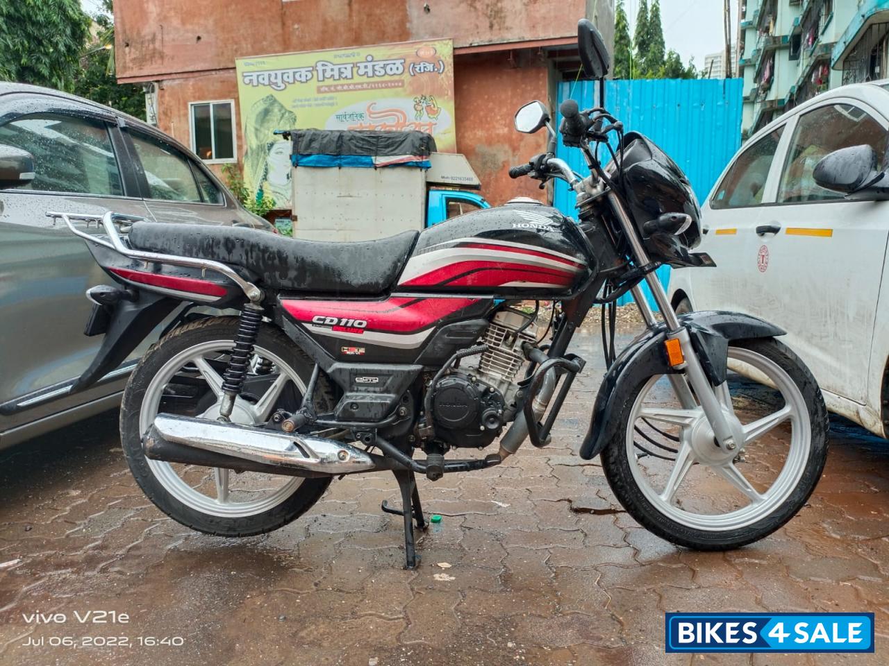 Black And Red Honda CD 110 Dream Deluxe BS6