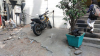 Grey Honda CB Hornet 160R
