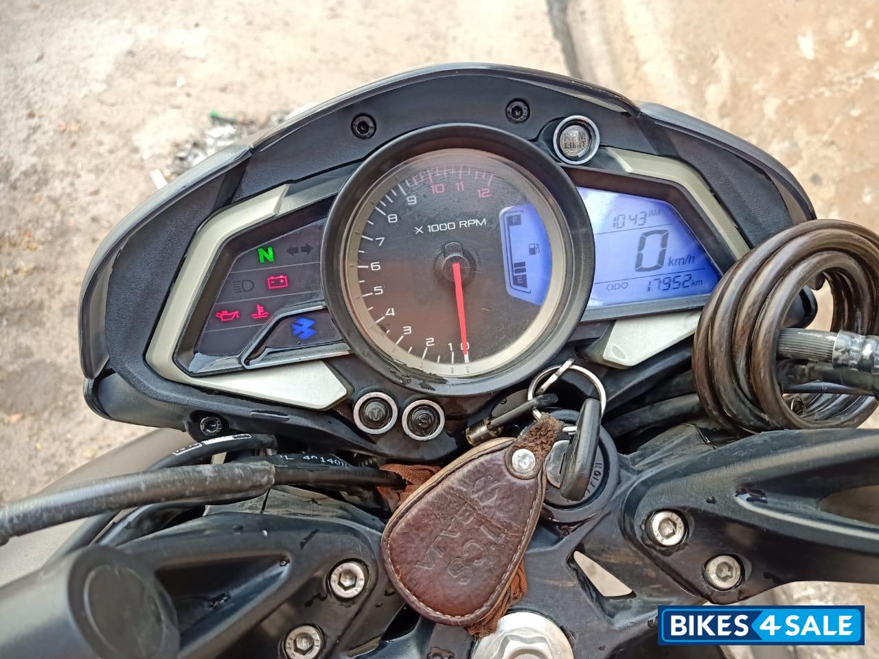 Black Bajaj Pulsar 200 NS ABS