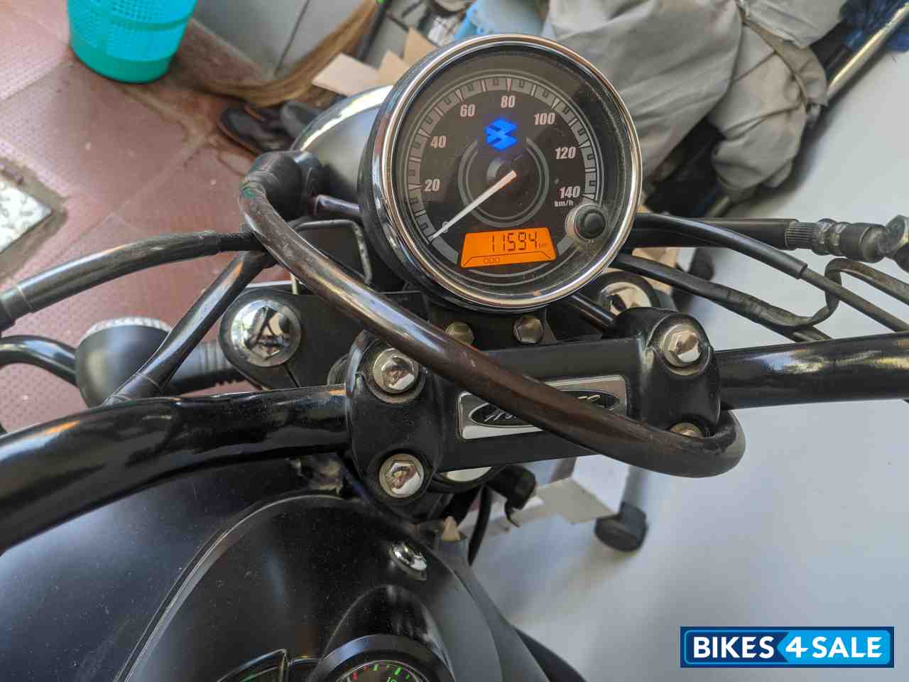 Blue Bajaj Avenger Avenger 150 BS IV