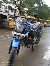 Blue And Black Honda CB Hornet 160R ABS