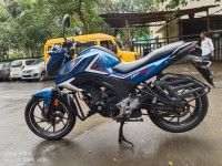 Blue And Black Honda CB Hornet 160R ABS