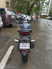 Blue And Black Honda CB Hornet 160R ABS