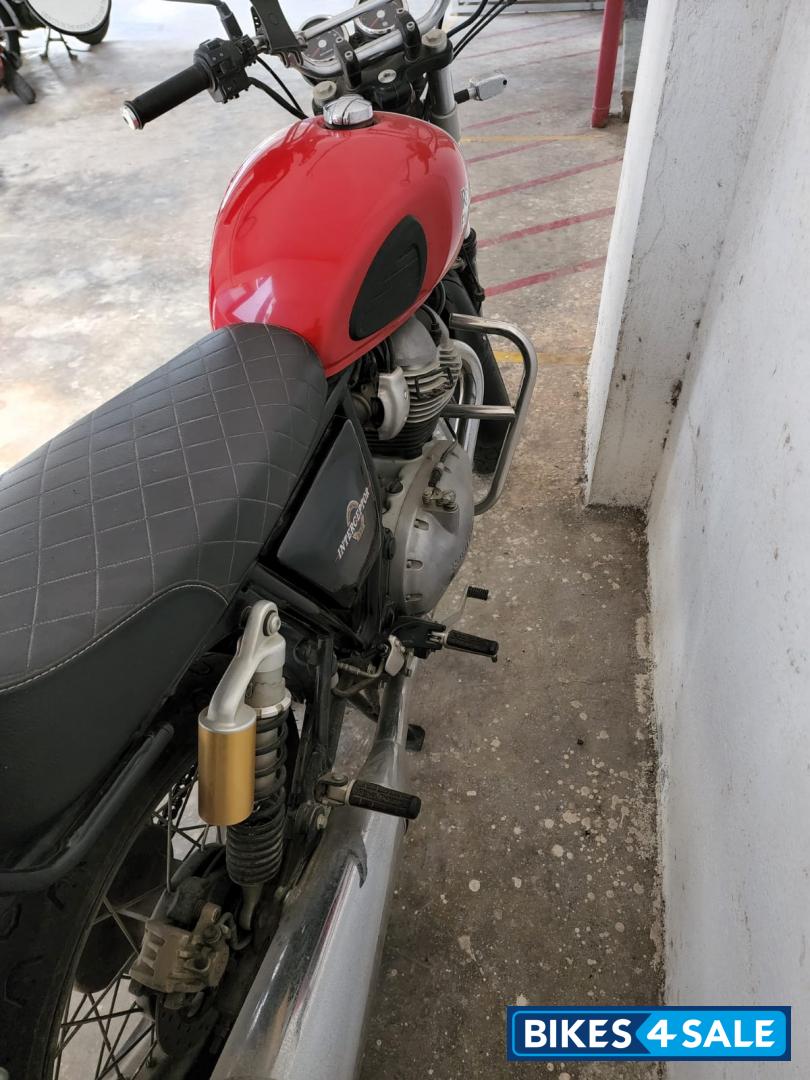 Ravishing Red Royal Enfield Interceptor 650 Twin