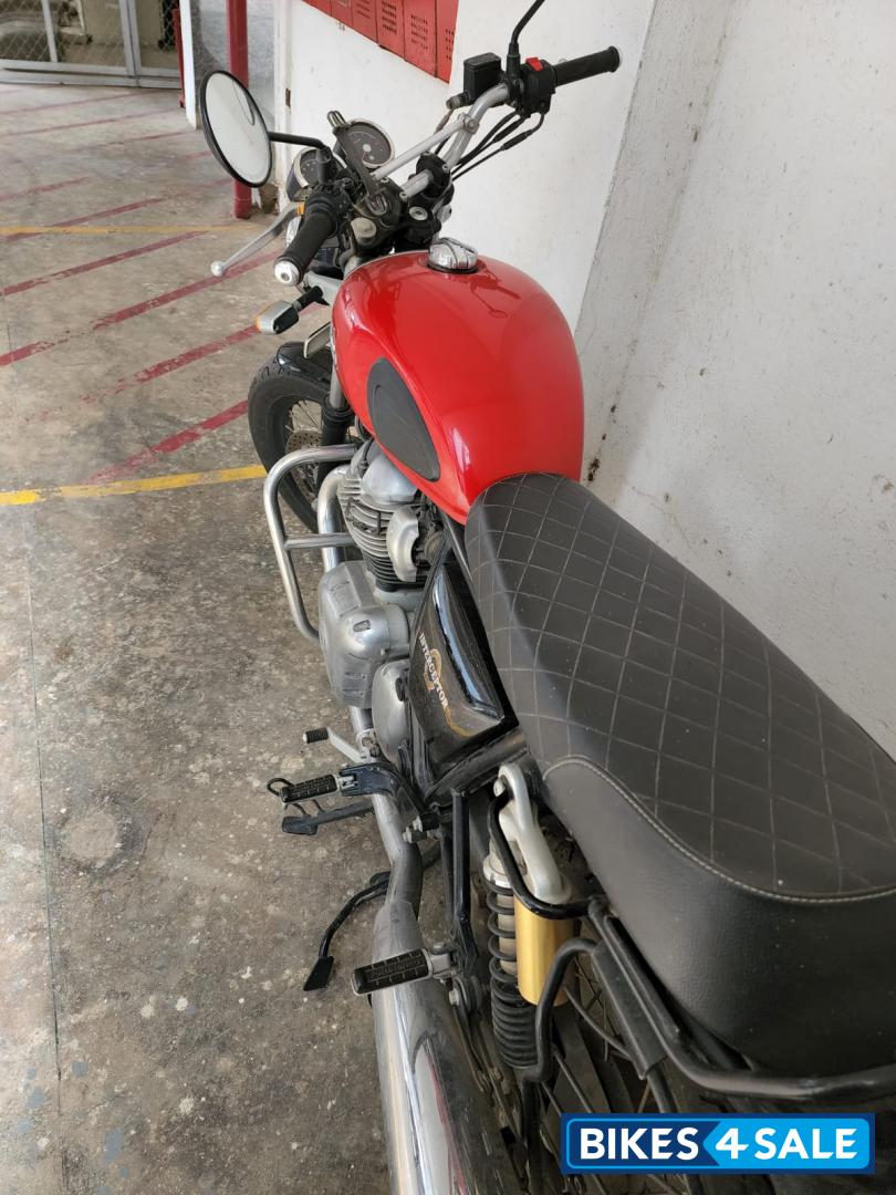 Ravishing Red Royal Enfield Interceptor 650 Twin
