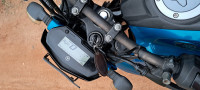 Blue Yamaha FZS 25