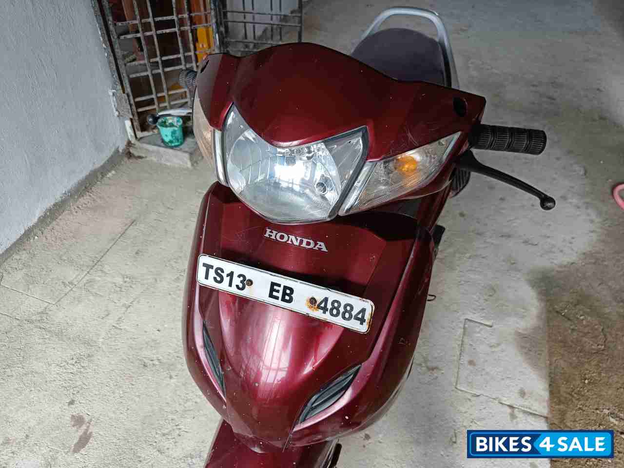 Red Metallic Honda Activa 3G