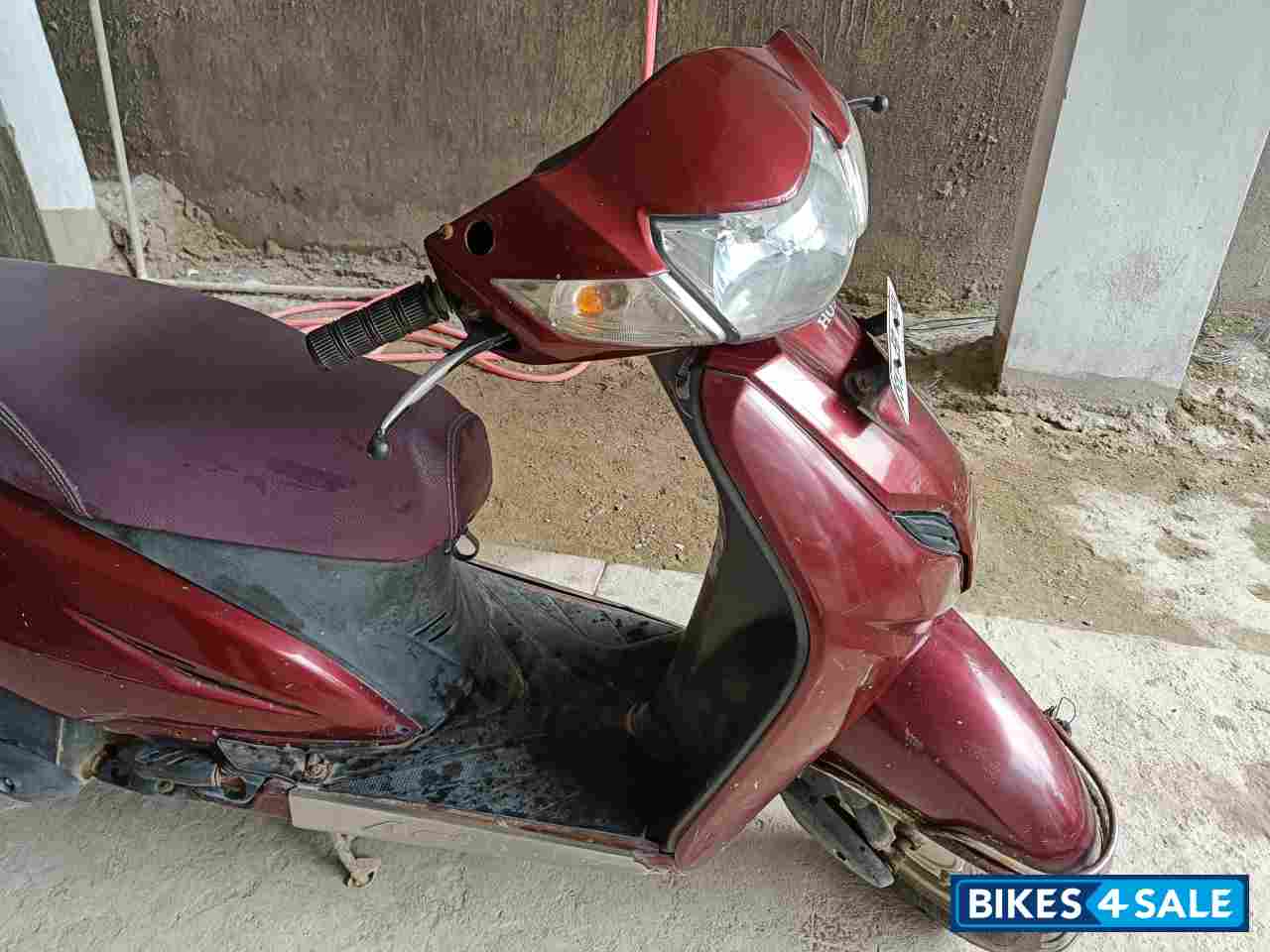 Red Metallic Honda Activa 3G
