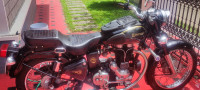 Black Royal Enfield Bullet 350