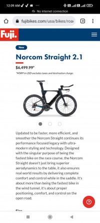 Bicycle Norcom Straight 2.1