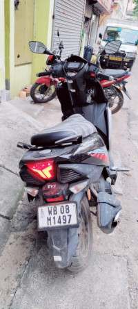 Black(combined With Red) TVS NTORQ Super Squad Edition