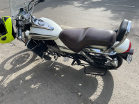White Bajaj Avenger Cruise 220 BS6