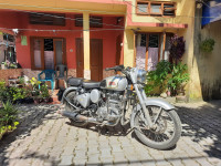 Silver Royal Enfield Classic 350