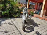 Silver Royal Enfield Classic 350