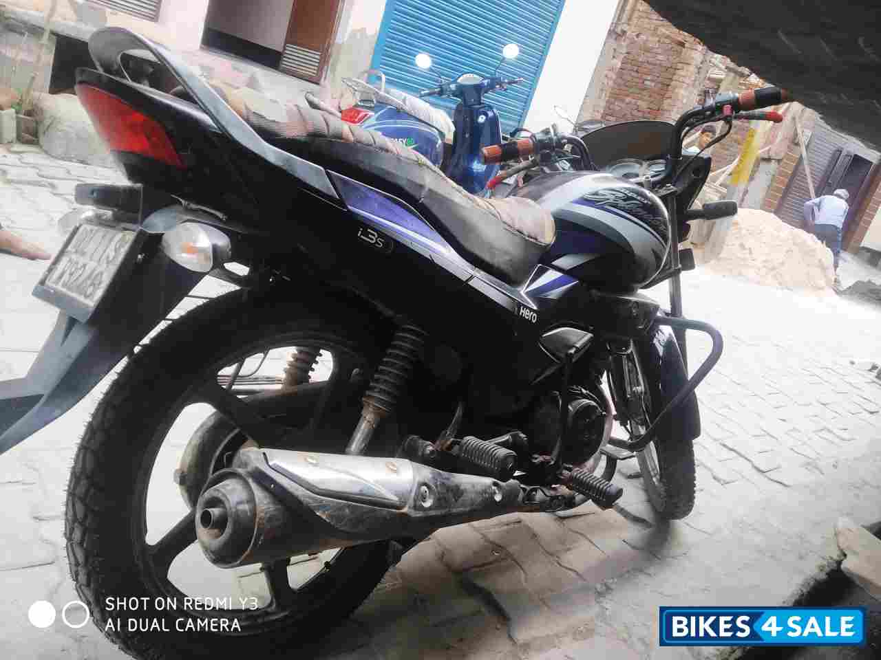 Black And Blue Hero Super Splendor