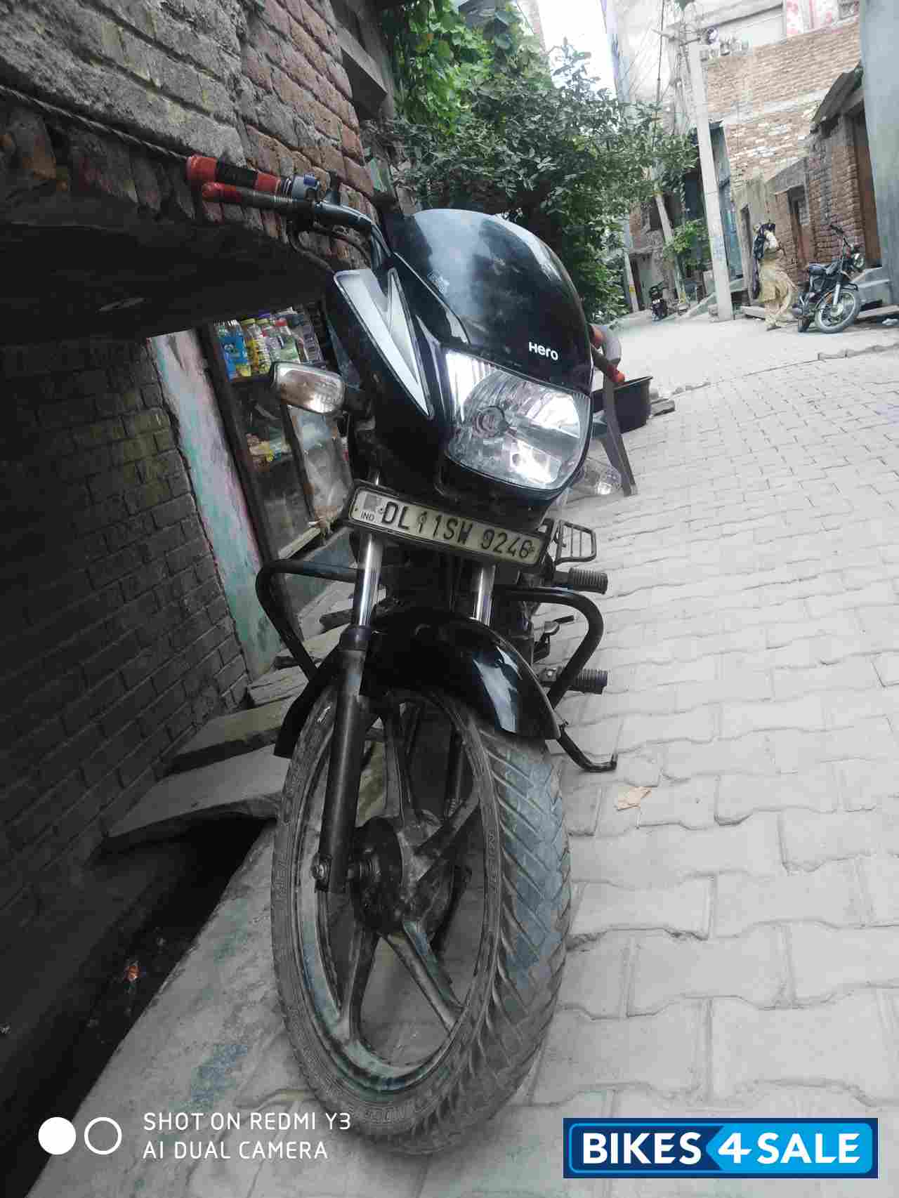 Black And Blue Hero Super Splendor