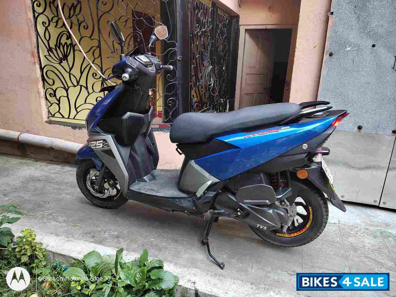 Blue TVS NTORQ 125